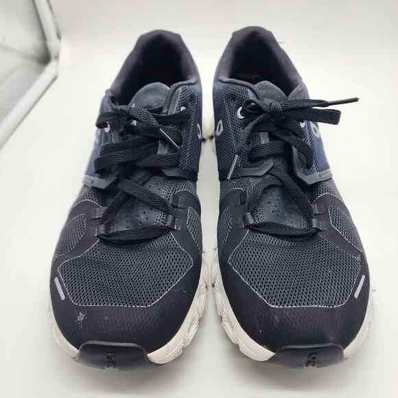 On Cloud Women's Running Shoes Navy White Size 11 CloudTec Swiss Engineering - Picture 4 of 7